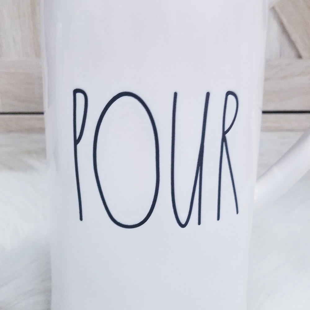 NWT Rae Dunn POUR Pitcher LL - Picture 8 of 8
